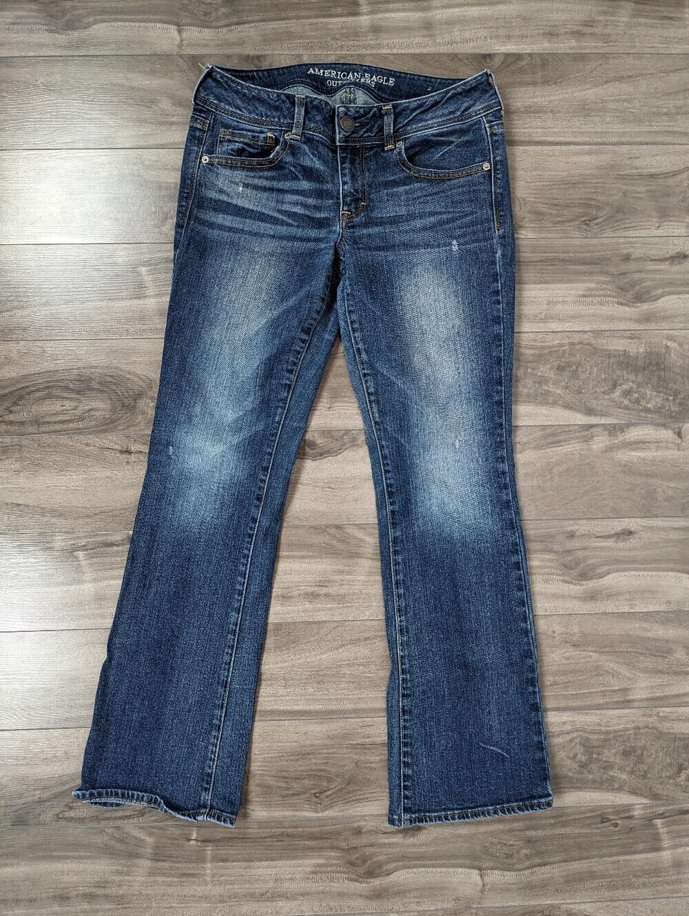 American Eagle Women's Kick Boot Stretch Jeans Size 8 Short